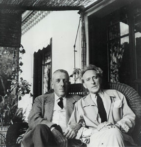 Läheiset ystävykset Francis Poulenc ja Jean Cocteau