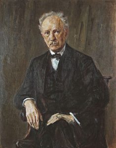 Richard Strauss v. 1918 Max Liebermannin maalaamana.