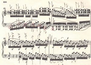 Pariisilaisen pianistin ja pedagogin Jules Gentil'en merkintöjä Beethovenin sonaatin op. 111:n  tulkintaan
